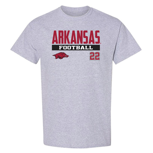 Arkansas - NCAA Football : Tay Lockett - Classic Fashion Shersey T-Shirt-0