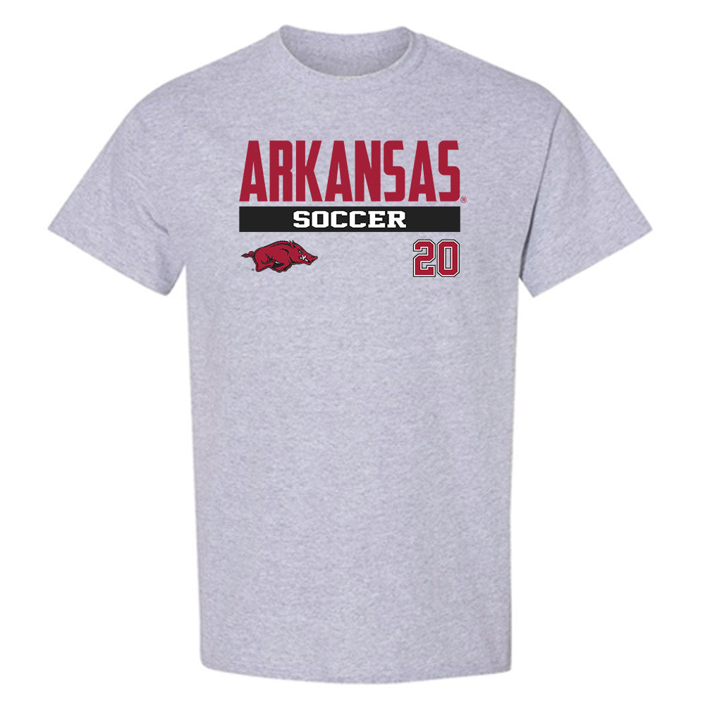 Arkansas - NCAA Women's Soccer : Natalie Wagner - Classic Fashion Shersey T-Shirt-0