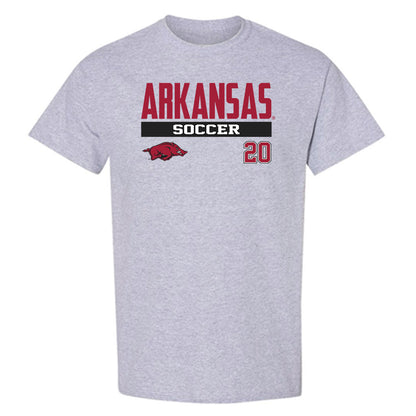 Arkansas - NCAA Women's Soccer : Natalie Wagner - Classic Fashion Shersey T-Shirt-0