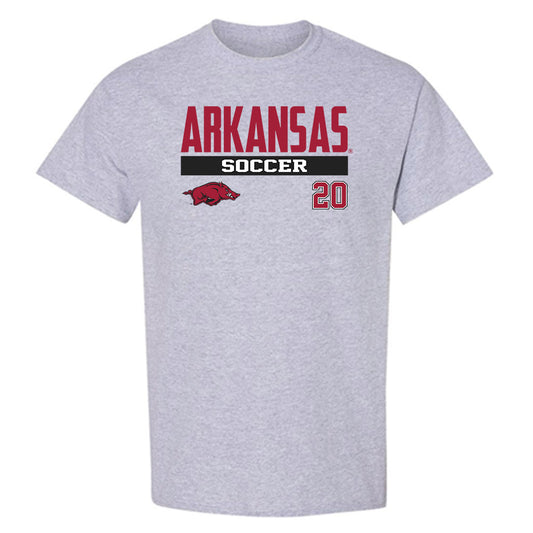 Arkansas - NCAA Women's Soccer : Natalie Wagner - Classic Fashion Shersey T-Shirt-0