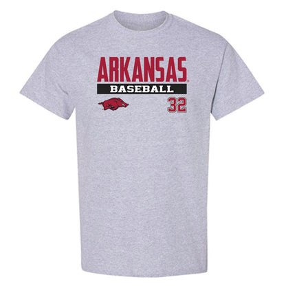 Arkansas - NCAA Baseball : Trystan Newberry - Classic Fashion Shersey T-Shirt-0