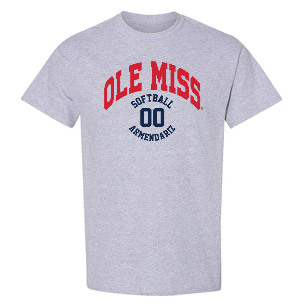 Ole Miss - NCAA Softball : Madelyn Armendariz - Classic Fashion Shersey T-Shirt-0