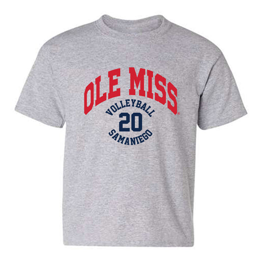 Ole Miss - NCAA Women's Volleyball : Vivianna Samaniego - Classic Fashion Shersey Youth T-Shirt-0