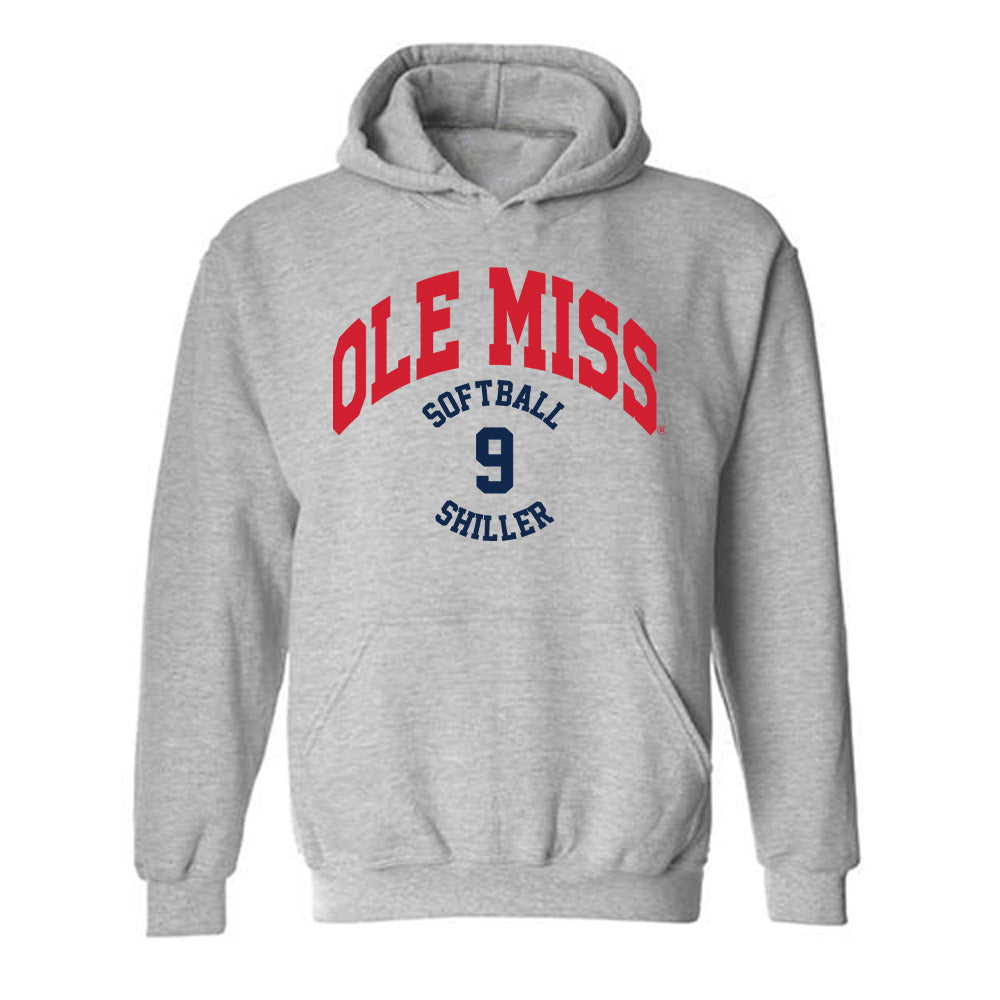 Ole Miss - NCAA Softball : Sydney Shiller - Classic Fashion Shersey Hooded Sweatshirt-0