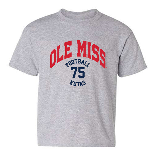 Ole Miss - NCAA Football : Patrick Kutas - Classic Fashion Shersey Youth T-Shirt-0