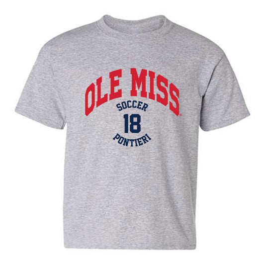 Ole Miss - NCAA Women's Soccer : Isabella Pontieri - Classic Fashion Shersey Youth T-Shirt-0