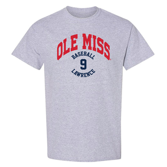 Ole Miss - NCAA Baseball : Lucas Lawrence - Classic Fashion Shersey T-Shirt-0