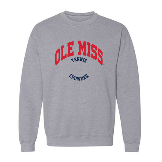 Ole Miss - NCAA Women's Tennis : Riley Crowder - Classic Fashion Shersey Crewneck Sweatshirt-0