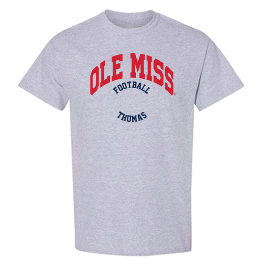Ole Miss - NCAA Football : Keaton Thomas - Classic Fashion Shersey T-Shirt-0