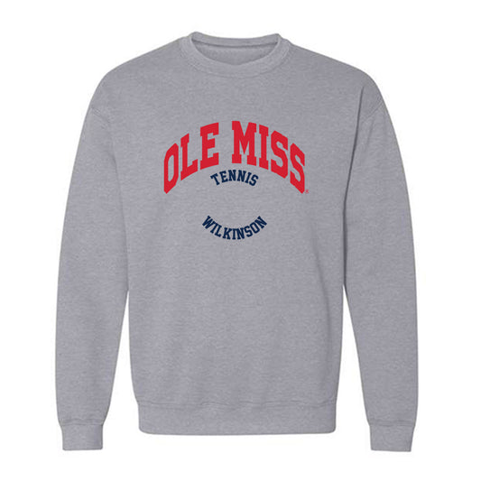 Ole Miss - NCAA Women's Tennis : Owen Wilkinson - Classic Fashion Shersey Crewneck Sweatshirt-0