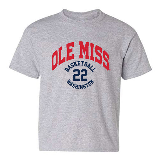 Ole Miss - NCAA Women's Basketball : Doneelah Washington - Classic Fashion Shersey Youth T-Shirt-0