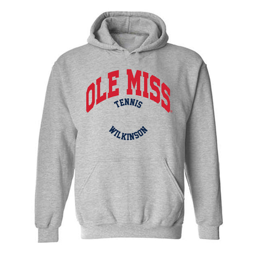 Ole Miss - NCAA Women's Tennis : Owen Wilkinson - Classic Fashion Shersey Hooded Sweatshirt-0