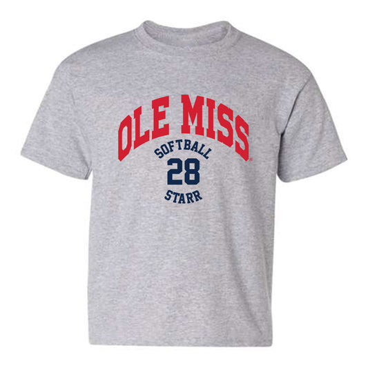 Ole Miss - NCAA Softball : Ryan Starr - Classic Fashion Shersey Youth T-Shirt