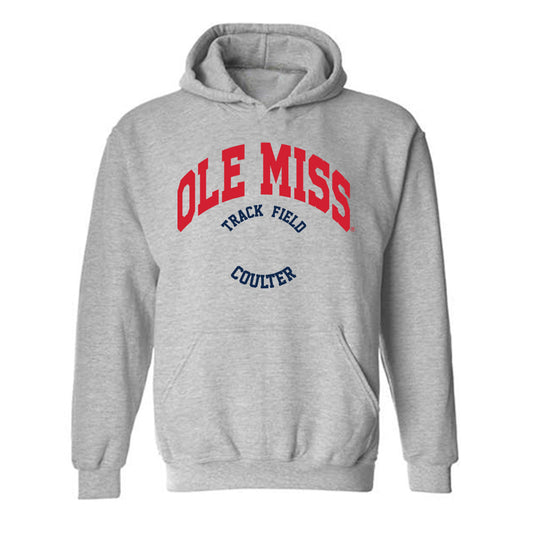 Ole Miss - NCAA Women's Track & Field : Carmela Coulter - Classic Fashion Shersey Hooded Sweatshirt-0