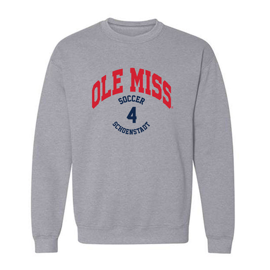 Ole Miss - NCAA Women's Soccer : Alex Schoenstadt - Classic Fashion Shersey Crewneck Sweatshirt-0