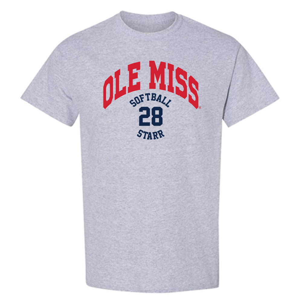 Ole Miss - NCAA Softball : Ryan Starr - Classic Fashion Shersey T-Shirt