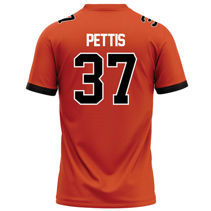 Campbell - NCAA Football : DaVonyae Pettis - Orange Football Jersey-1