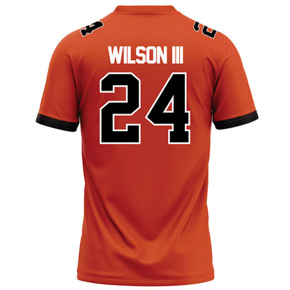Campbell - NCAA Football : Wilson Wilson III - Orange Football Jersey-1