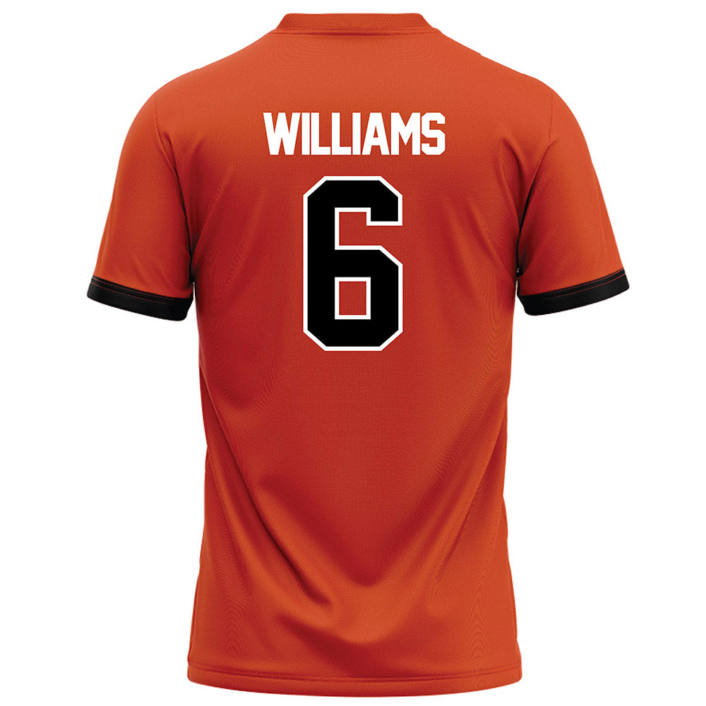 Campbell - NCAA Football : Kareem Williams - Orange Football Jersey-1