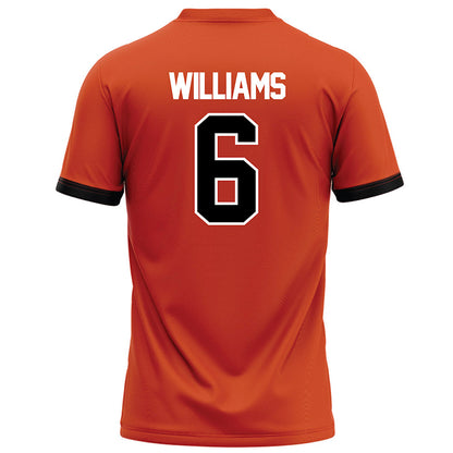 Campbell - NCAA Football : Kareem Williams - Orange Football Jersey-1