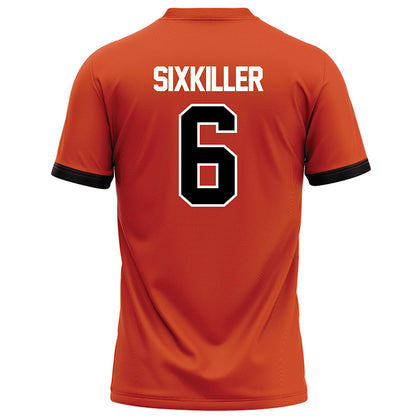 Campbell - NCAA Football : Kamden Sixkiller - Orange Football Jersey-1