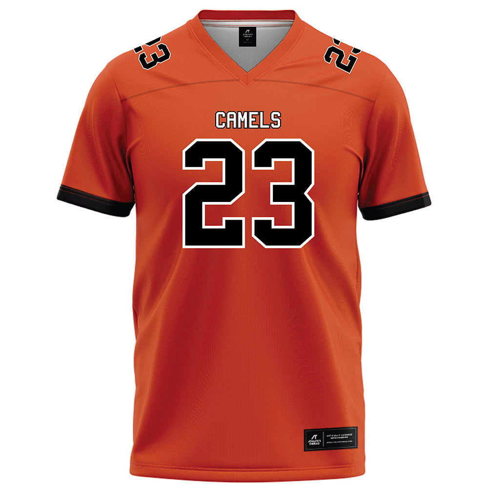 Campbell - NCAA Football : Kyle Nguyen - Orange Football Jersey-0