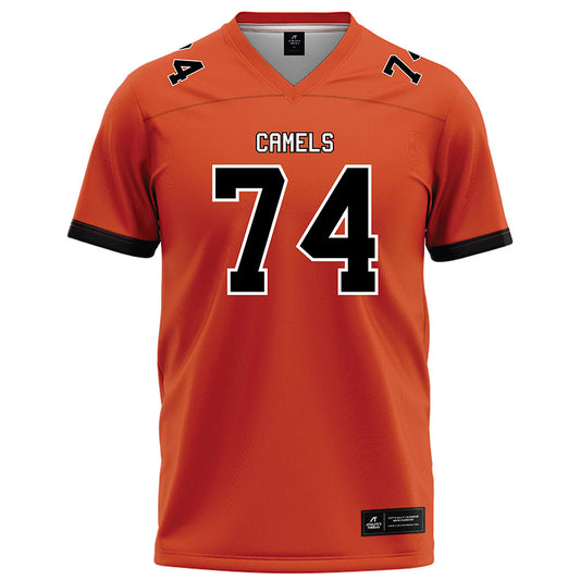 Campbell - NCAA Football : Rahshad Swinton - Orange Football Jersey-0