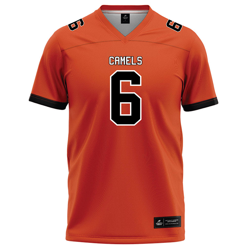 Campbell - NCAA Football : Kareem Williams - Orange Football Jersey-0