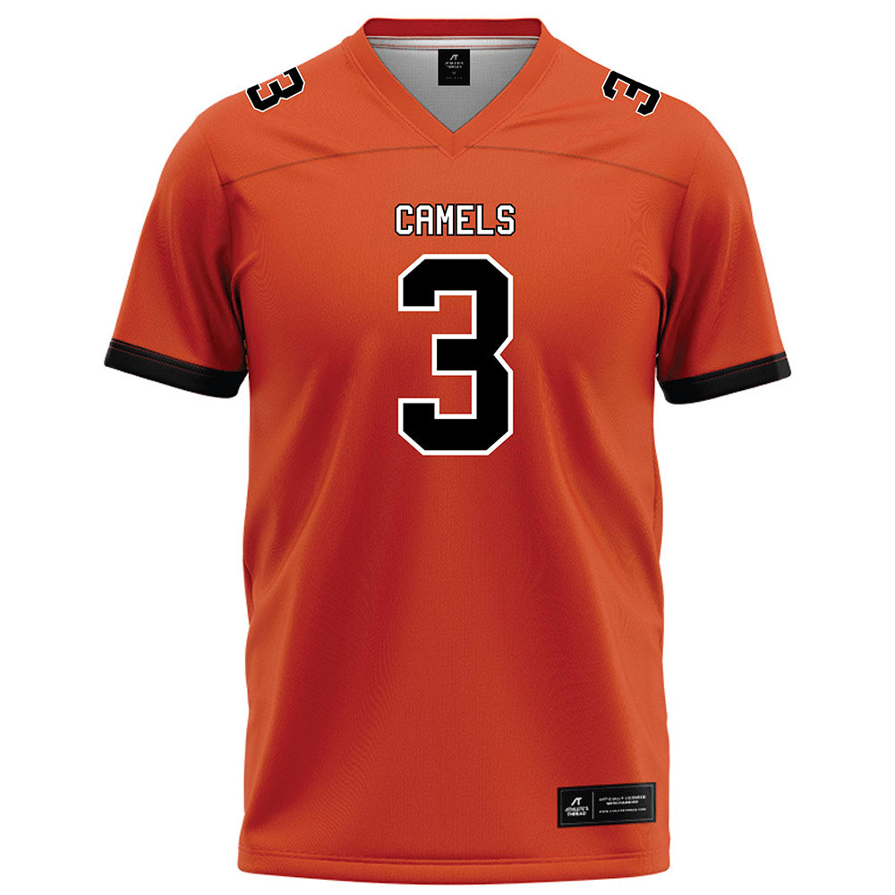 Campbell - NCAA Football : Kalen Villanueva - Orange Football Jersey-0