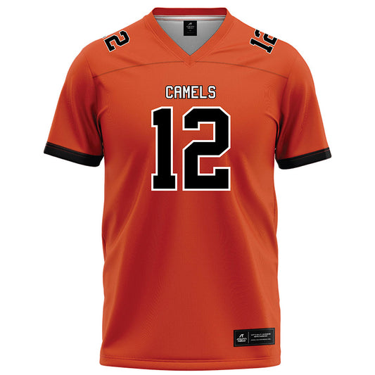 Campbell - NCAA Football : Kaleb Simpkins - Orange Football Jersey-0
