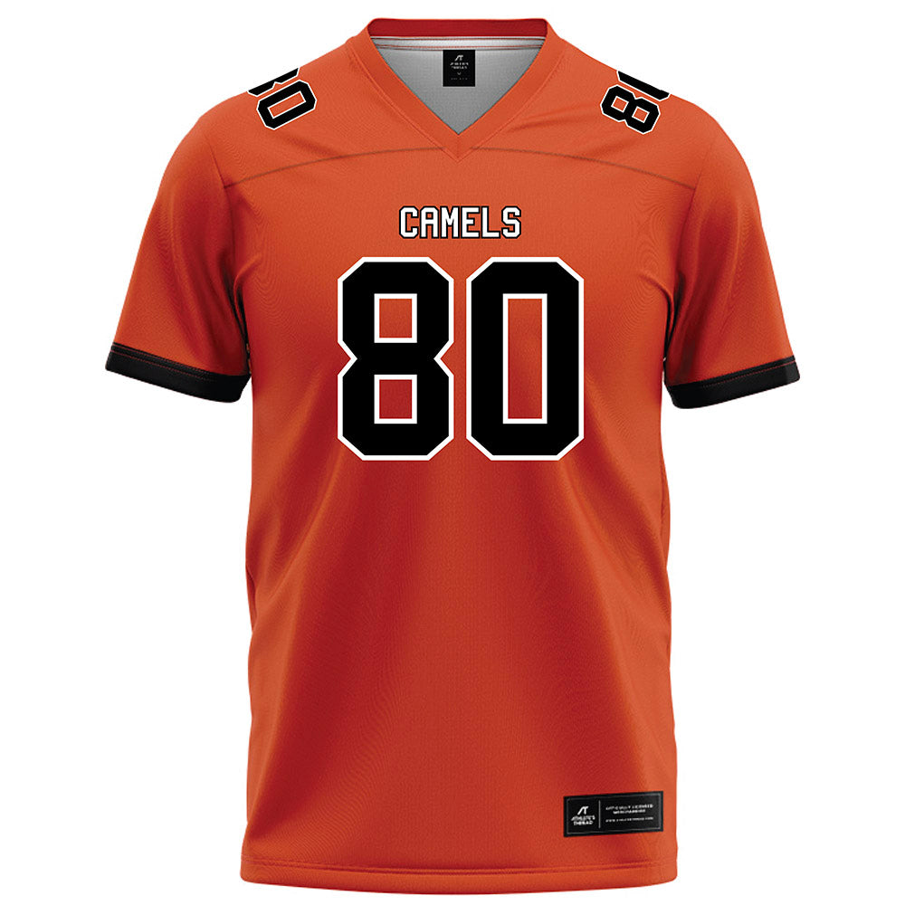 Campbell - NCAA Football : Malachi Thomas - Orange Football Jersey-0