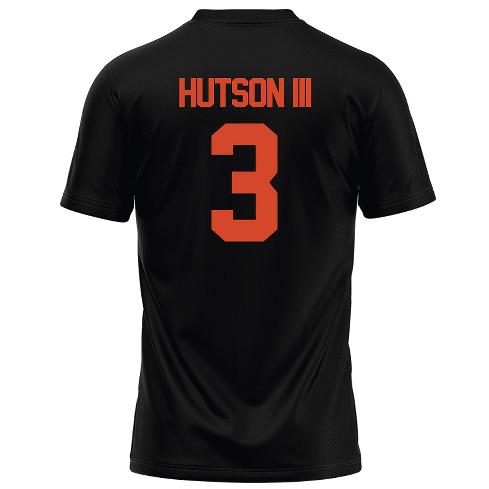 Campbell - NCAA Football : Paul Hutson III - Black Football Jersey