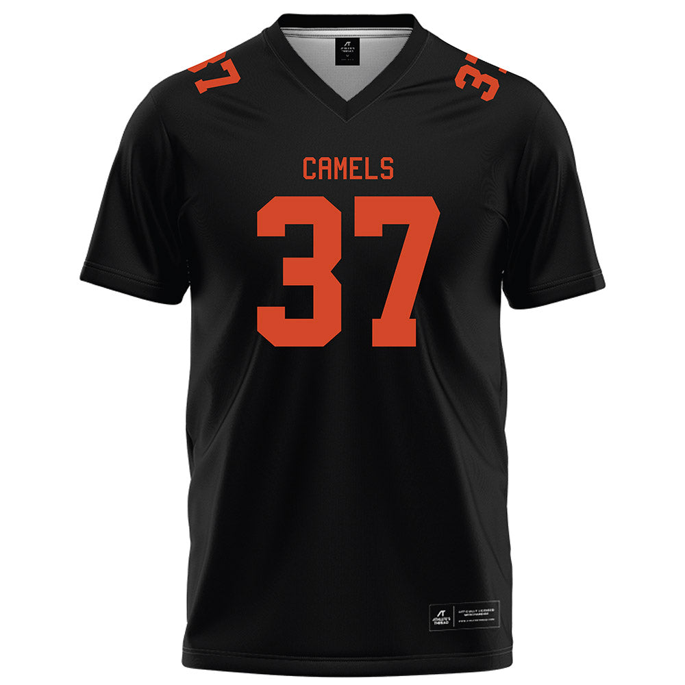 Campbell - NCAA Football : DaVonyae Pettis - Black Football Jersey-0