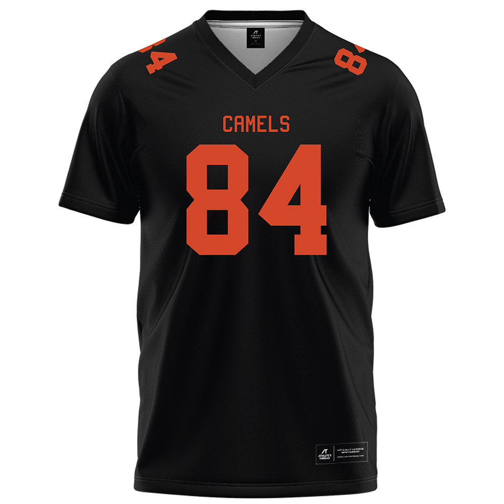 Campbell - NCAA Football : Stevie Keener - Black Football Jersey-0