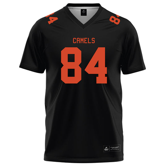 Campbell - NCAA Football : Stevie Keener - Black Football Jersey-0