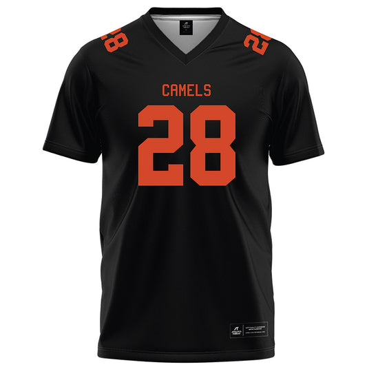 Campbell - NCAA Football : Wilson Wilson III - Black Football Jersey-0