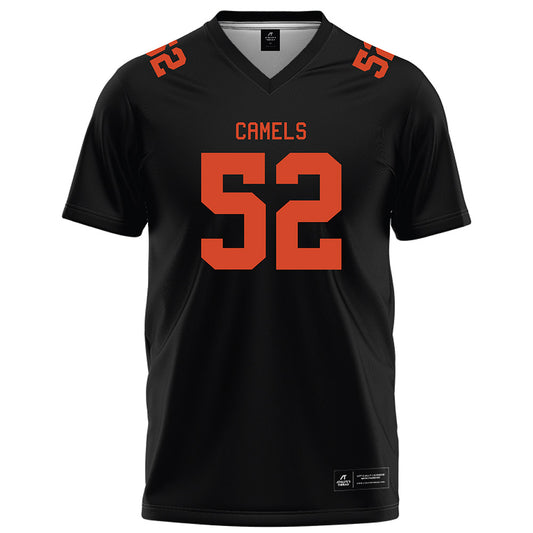Campbell - NCAA Football : Mason Merriwether - Black Football Jersey-0