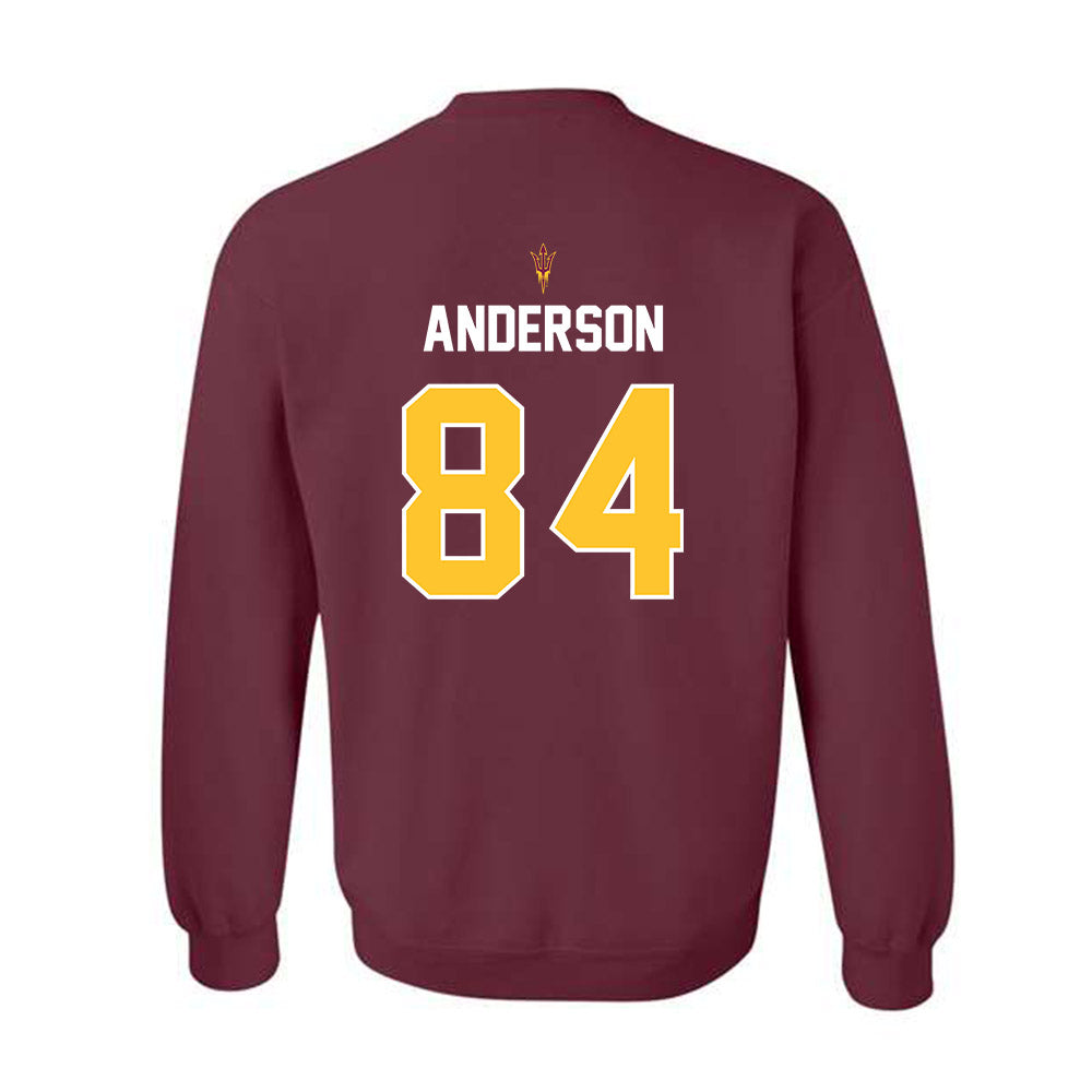 Arizona State - NCAA Football : Landen Anderson - Replica Shersey Crewneck Sweatshirt-1