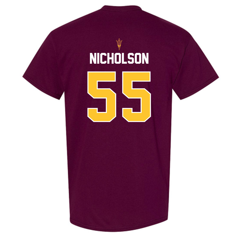 Arizona State - NCAA Football : Niniva Nicholson - Replica Shersey T-Shirt-1