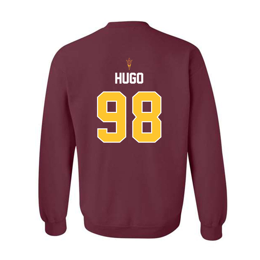 Arizona State - NCAA Football : Julian Hugo - Replica Shersey Crewneck Sweatshirt-1
