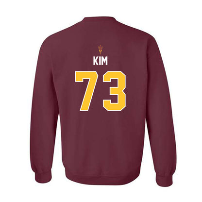 Arizona State - NCAA Football : Terrell Kim - Replica Shersey Crewneck Sweatshirt-1