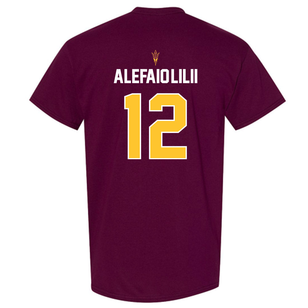 Arizona State - NCAA Football : Benjamin Alefaio-Lilii - Replica Shersey T-Shirt-1