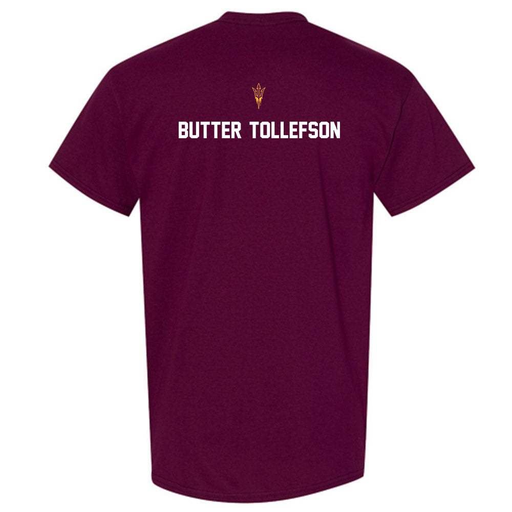 Arizona State - NCAA Football : Michael "Butter" Tollefson - Replica Shersey T-Shirt-1