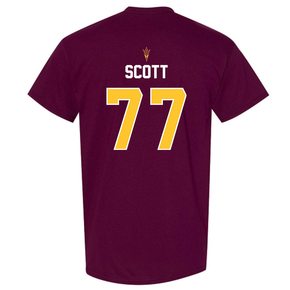 Arizona State - NCAA Football : Kyle Scott - Replica Shersey T-Shirt-1