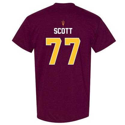 Arizona State - NCAA Football : Kyle Scott - Replica Shersey T-Shirt-1