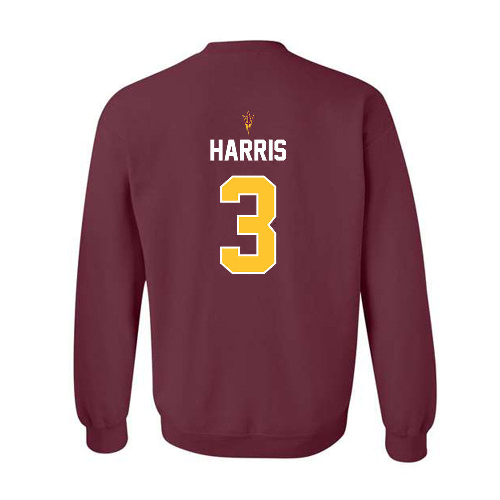 Arizona State - NCAA Football : Reed Harris - Replica Shersey Crewneck Sweatshirt-1