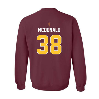 Arizona State - NCAA Football : Kyan McDonald - Replica Shersey Crewneck Sweatshirt