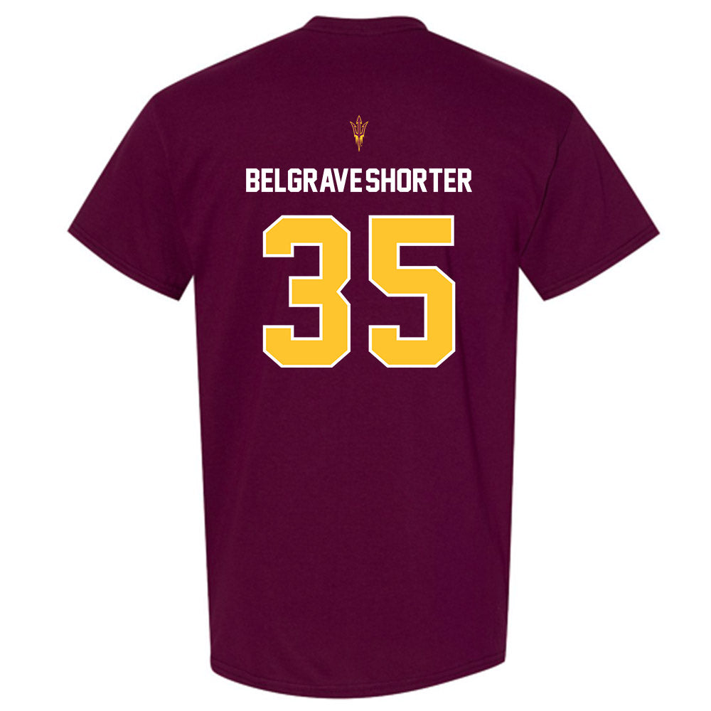 Arizona State - NCAA Football : Antoine Belgrave-Shorter - Replica Shersey T-Shirt-1