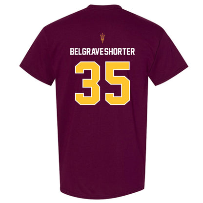 Arizona State - NCAA Football : Antoine Belgrave-Shorter - Replica Shersey T-Shirt-1
