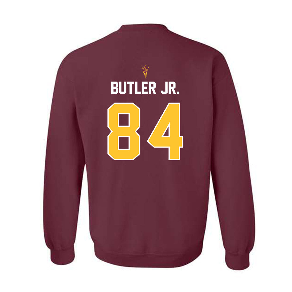 Arizona State - NCAA Football : Cory Butler Jr. - Replica Shersey Crewneck Sweatshirt-1